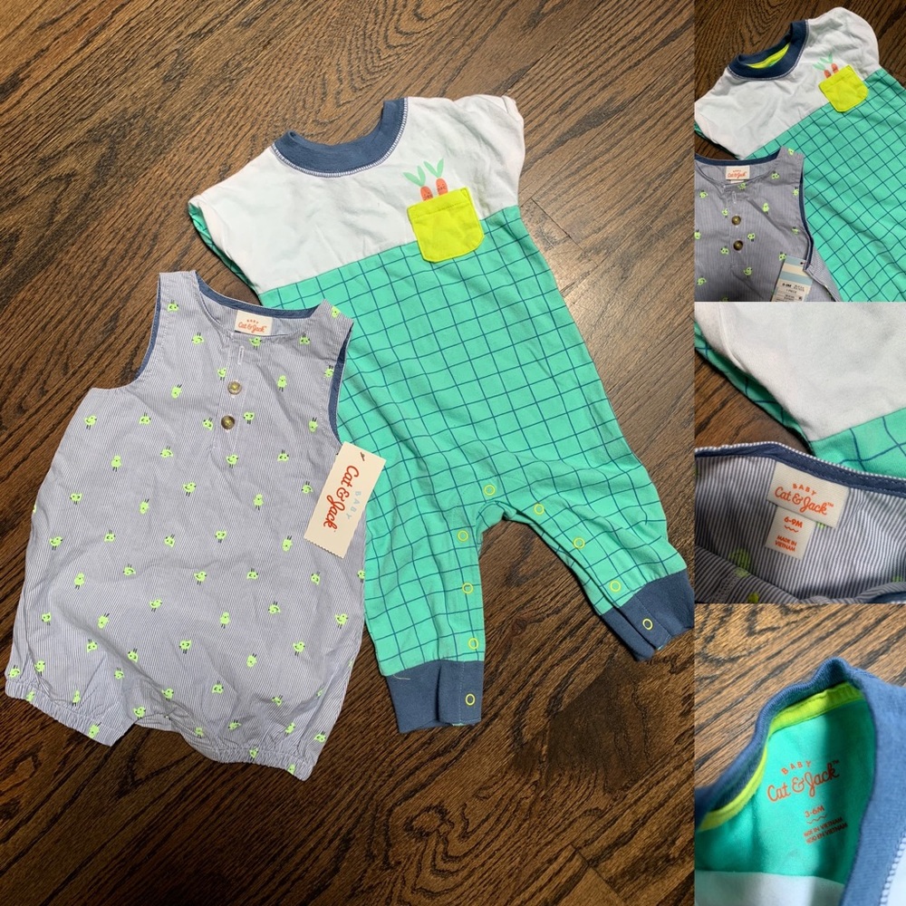 Cat & jack Easter  baby boy bundle 6m
